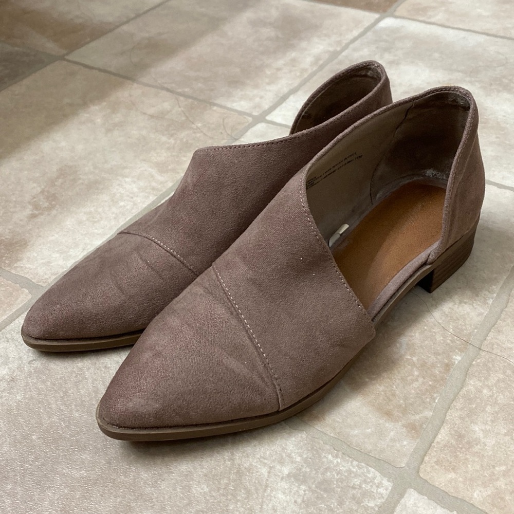 Taupe booties